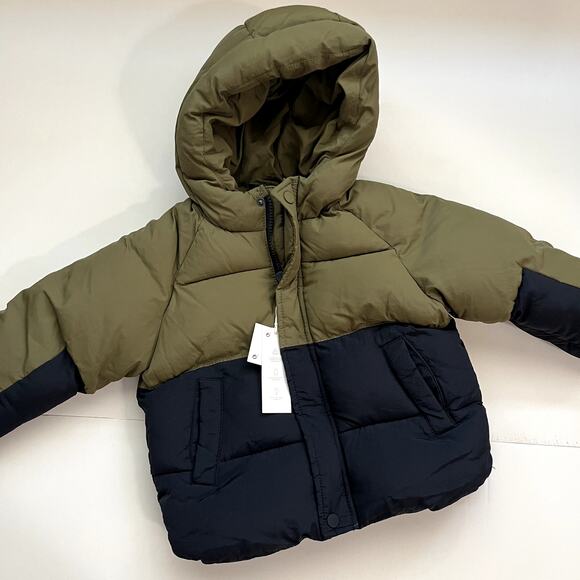 Zara Puffer Coat 18-24m NWT